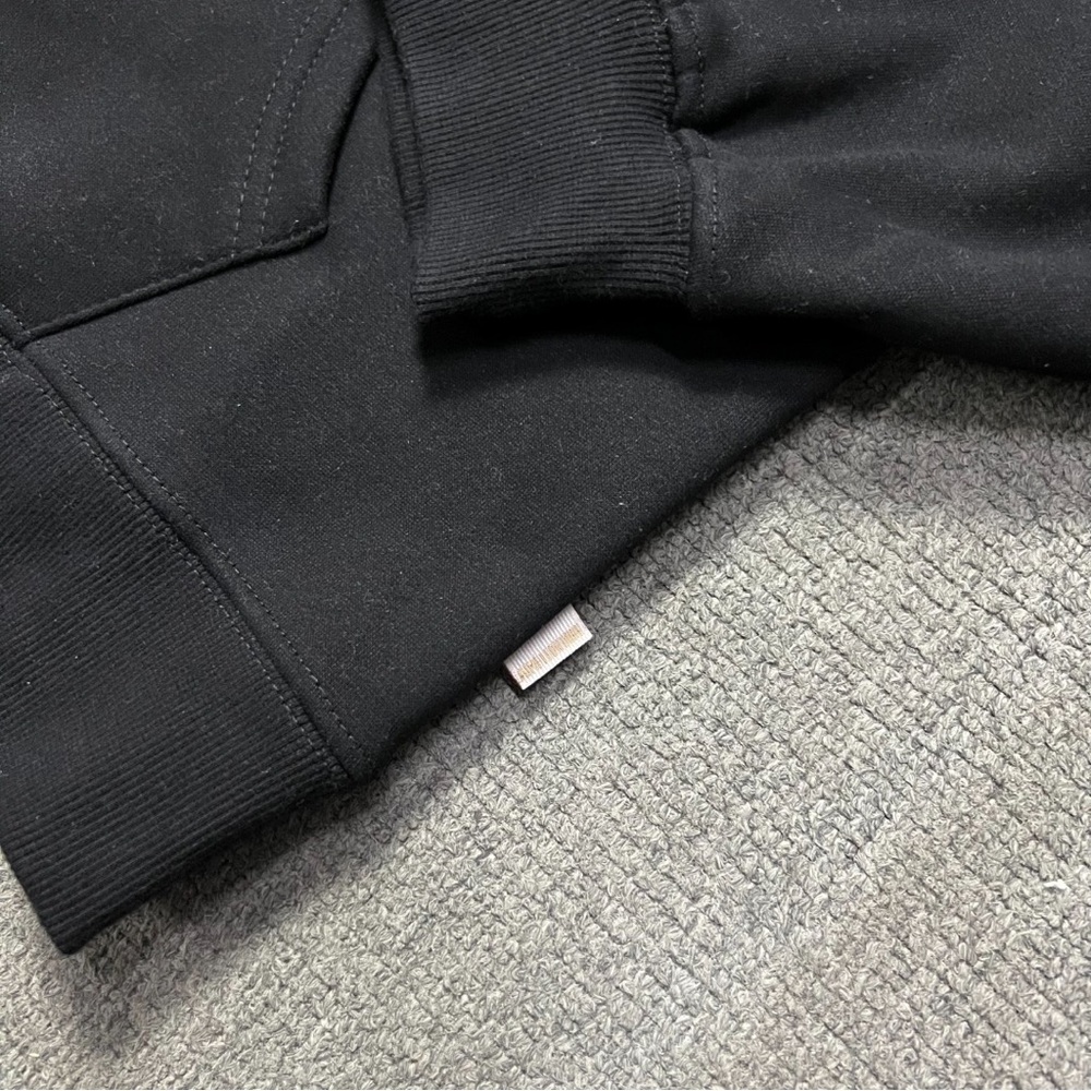 Aime Leon Dore Black Zip-Up Hoodie with White DoveGraphics - Picture 9 of 10